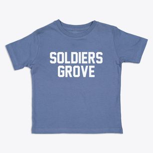 Soldiers Grove Wisconsin Classic Block Toddler T-Shirt