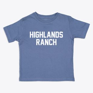Highlands Ranch Colorado Classic Block Toddler T-Shirt