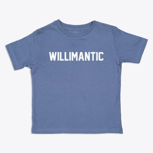 Willimantic Maine Classic Block Toddler T-Shirt