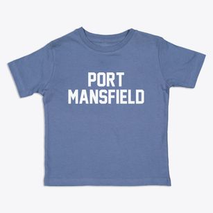 Port Mansfield Texas Classic Block Toddler T-Shirt