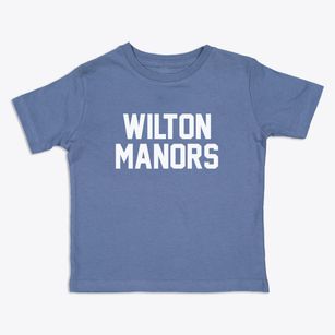 Wilton Manors Florida Classic Block Toddler T-Shirt