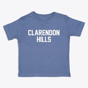Clarendon Hills Illinois Classic Block Toddler T-Shirt