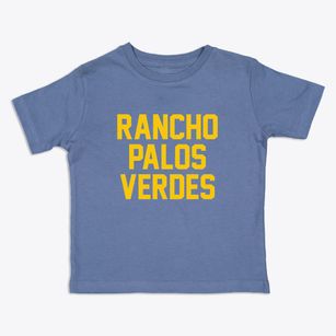 Rancho Palos Verdes California Classic Block Toddler T-Shirt