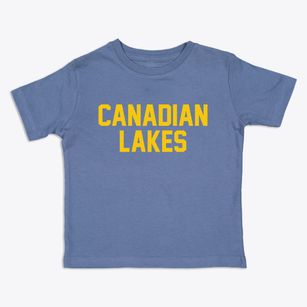 Canadian Lakes Michigan Classic Block Toddler T-Shirt