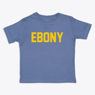 Ebony Virginia Classic Block Toddler T-Shirt