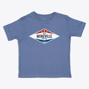 Mineville New York Diamond Star Toddler T-Shirt