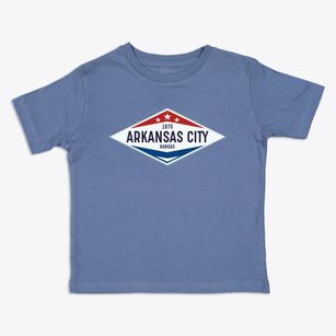 Arkansas City Kansas Diamond Star Toddler T-Shirt