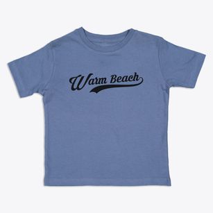 Warm Beach Washington Vintage Team Toddler T-Shirt