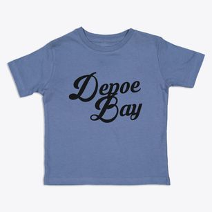 Depoe Bay Oregon Vintage Team Toddler T-Shirt