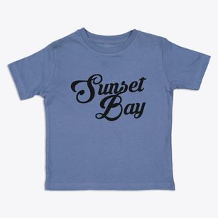 Sunset Bay New York Vintage Team Toddler T-Shirt