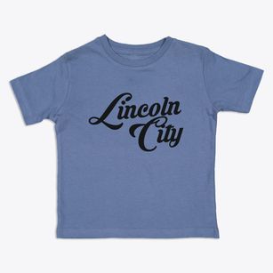 Lincoln City Oregon Vintage Team Toddler T-Shirt
