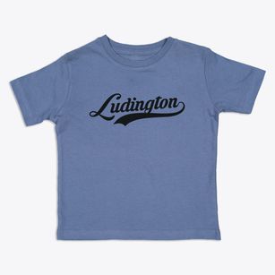 Ludington Michigan Vintage Team Toddler T-Shirt