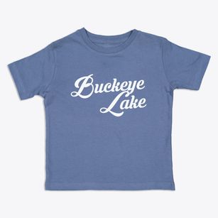 Buckeye Lake Ohio Vintage Team Toddler T-Shirt