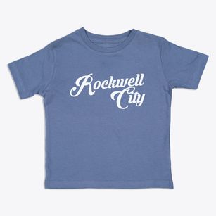 Rockwell City Iowa Vintage Team Toddler T-Shirt