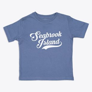 Seabrook Island South Carolina Vintage Team Toddler T-Shirt