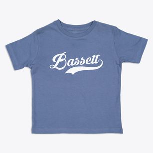 Bassett Iowa Vintage Team Toddler T-Shirt