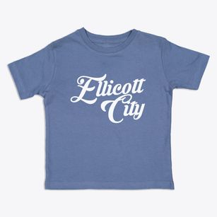 Ellicott City Maryland Vintage Team Toddler T-Shirt