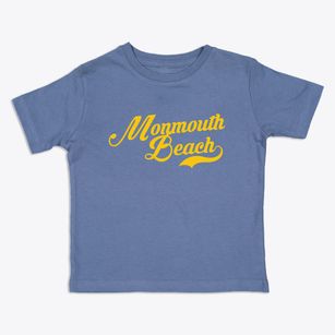 Monmouth Beach New Jersey Vintage Team Toddler T-Shirt
