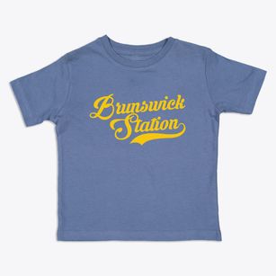 Brunswick Station Maine Vintage Team Toddler T-Shirt