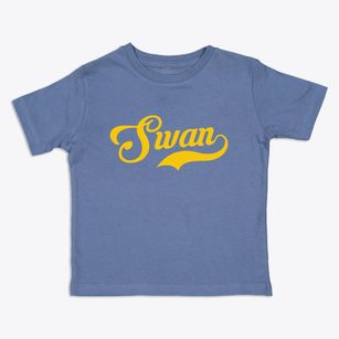 Swan Iowa Vintage Team Toddler T-Shirt