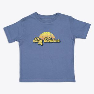 Big Timber Montana Sublime Sunset Toddler T-Shirt
