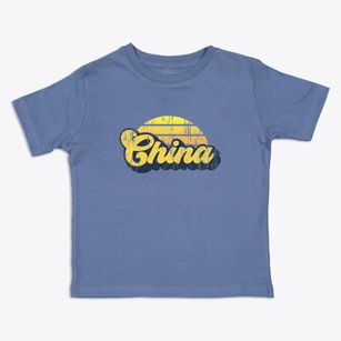 China Texas Sublime Sunset Toddler T-Shirt