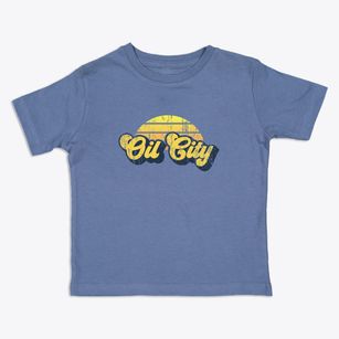 Oil City Louisiana Sublime Sunset Toddler T-Shirt
