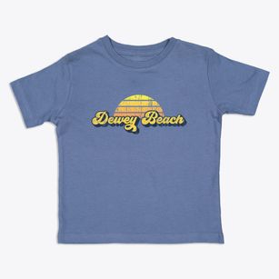 Dewey Beach Delaware Sublime Sunset Toddler T-Shirt