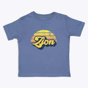 Zion Oklahoma Sublime Sunset Toddler T-Shirt