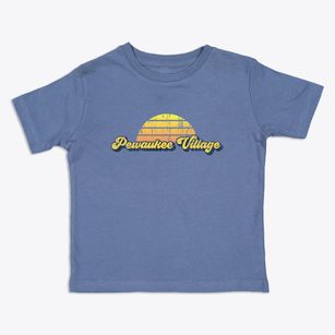Pewaukee Village Wisconsin Sublime Sunset Toddler T-Shirt