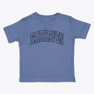 Fairhaven Massachusetts Trendy Block Toddler T-Shirt