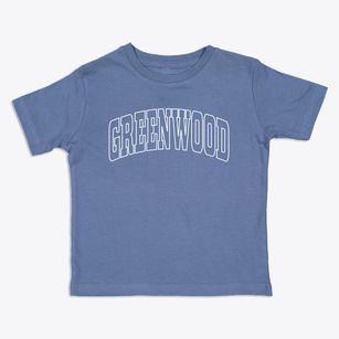 Greenwood Indiana Trendy Block Toddler T-Shirt