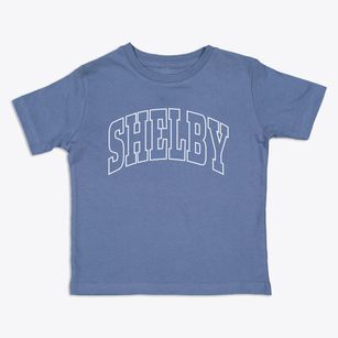 Shelby North Carolina Trendy Block Toddler T-Shirt