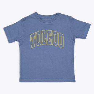 Toledo Oregon Trendy Block Toddler T-Shirt