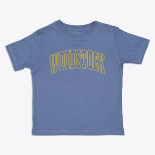 Woodstock Vermont Trendy Block Toddler T-Shirt