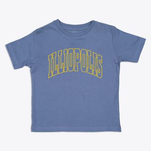 Illiopolis Illinois Trendy Block Toddler T-Shirt