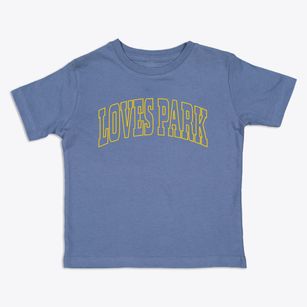 Loves Park Illinois Trendy Block Toddler T-Shirt