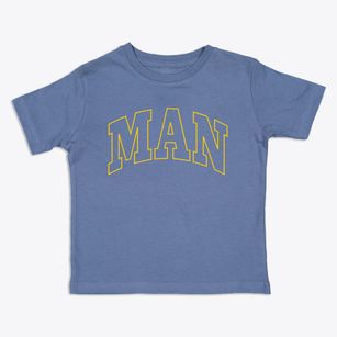 Man West Virginia Trendy Block Toddler T-Shirt