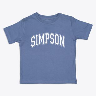 Simpson Kansas Varsity Toddler T-Shirt
