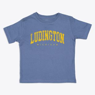 Ludington Michigan Urban Vibe Toddler T-Shirt