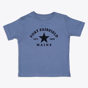 Fort Fairfield Maine Star Toddler T-Shirt