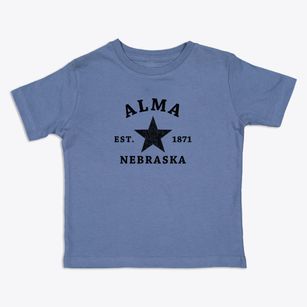 Alma Nebraska Star Toddler T-Shirt