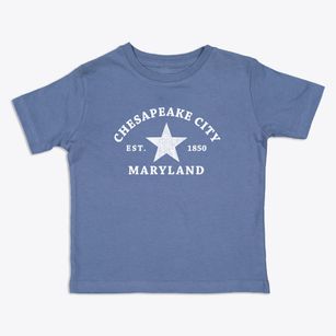 Chesapeake City Maryland Star Toddler T-Shirt