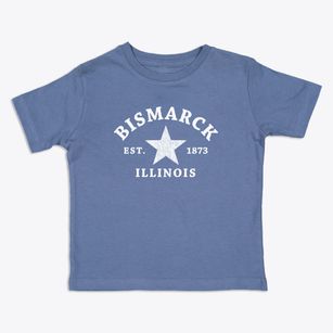 Bismarck Illinois Star Toddler T-Shirt
