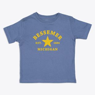 Bessemer Michigan Star Toddler T-Shirt
