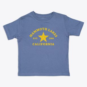 Mammoth Lakes California Star Toddler T-Shirt