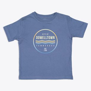 Dowelltown Tennessee Color Fade Toddler T-Shirt