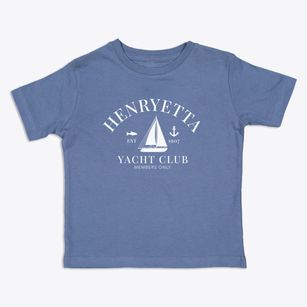Henryetta Oklahoma Yacht Club Toddler T-Shirt