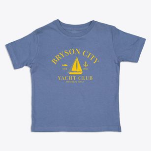 Bryson City North Carolina Yacht Club Toddler T-Shirt