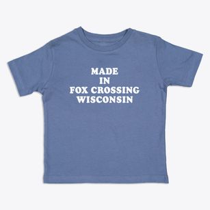 Fox Crossing Wisconsin Classic 70s Toddler T-Shirt
